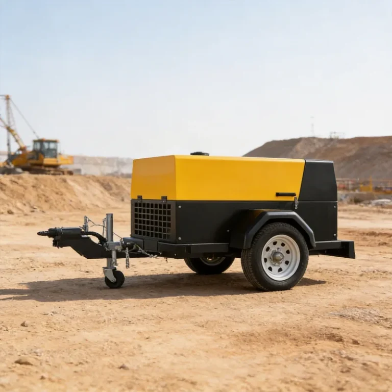 185 CFM Diesel Compressors for Remote Construction