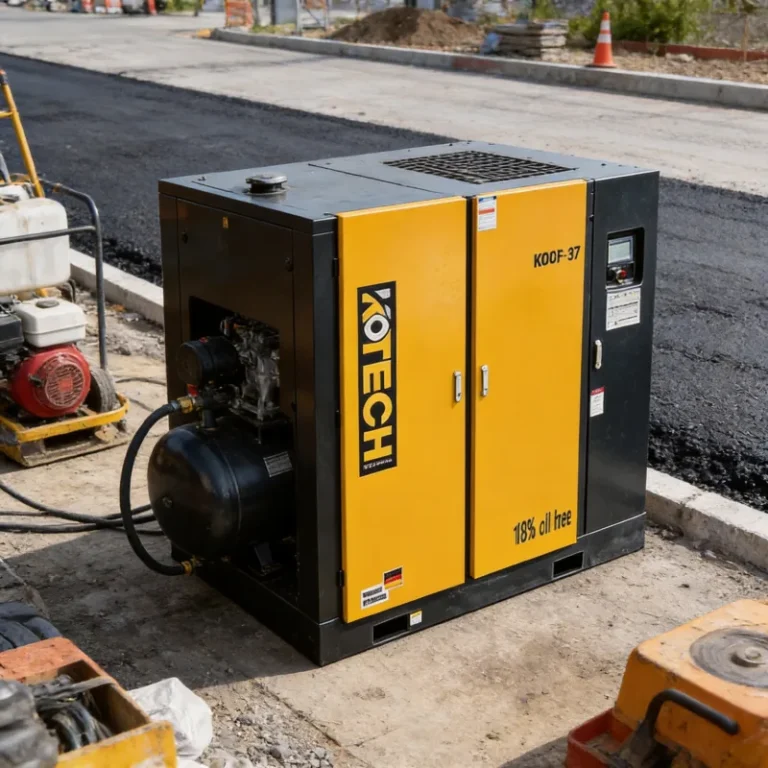 185 CFM Diesel vs Electric for Road Repair