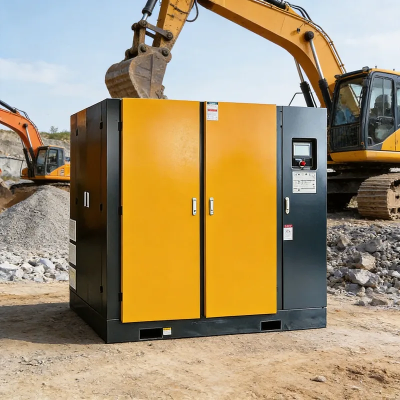375 CFM Diesel Air Compressor: Ideal Outdoor Jobsites
