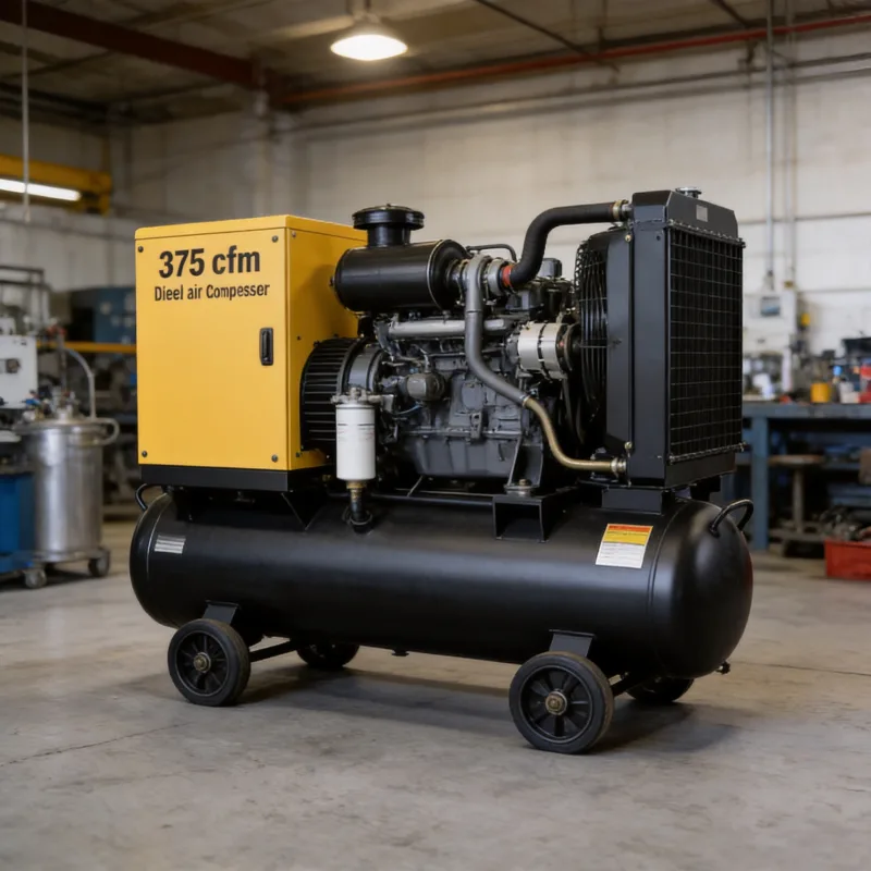 375 CFM Diesel Air Compressor Troubleshooting & Repairs