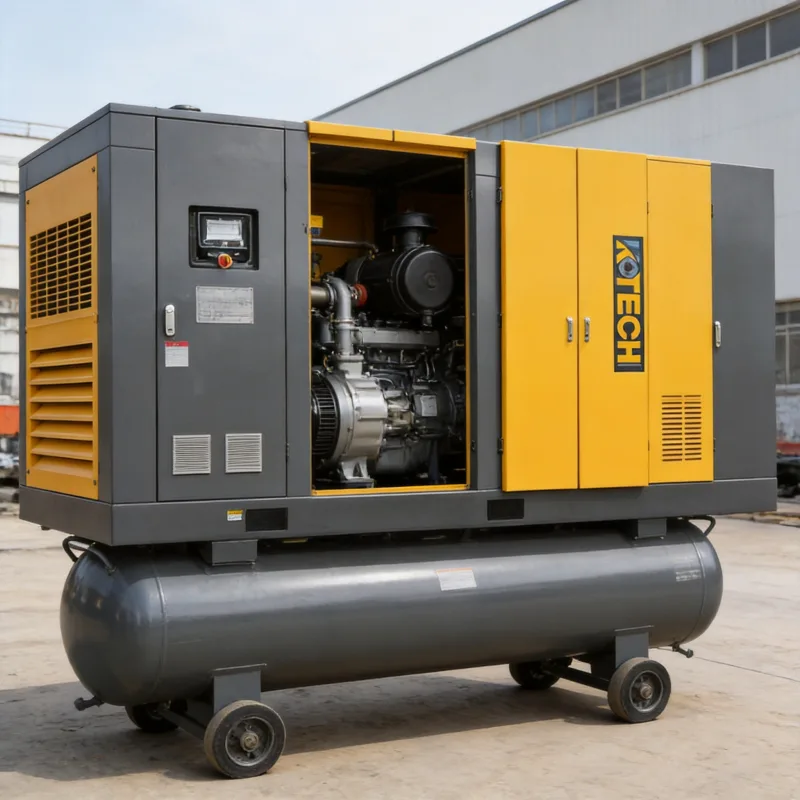 Portable vs. Stationary Diesel Air Compressors for Construction