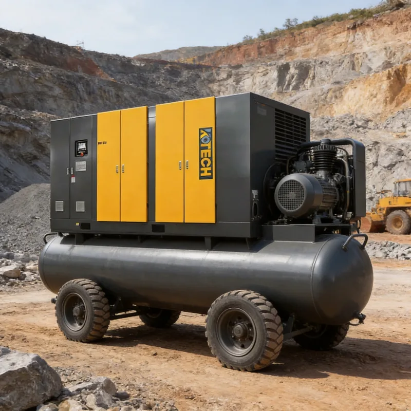 Off-Road Mining Portable Diesel Air Compressors