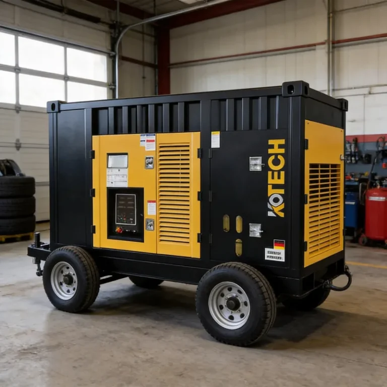 185 CFM Diesel Air Compressor for Tire Repair