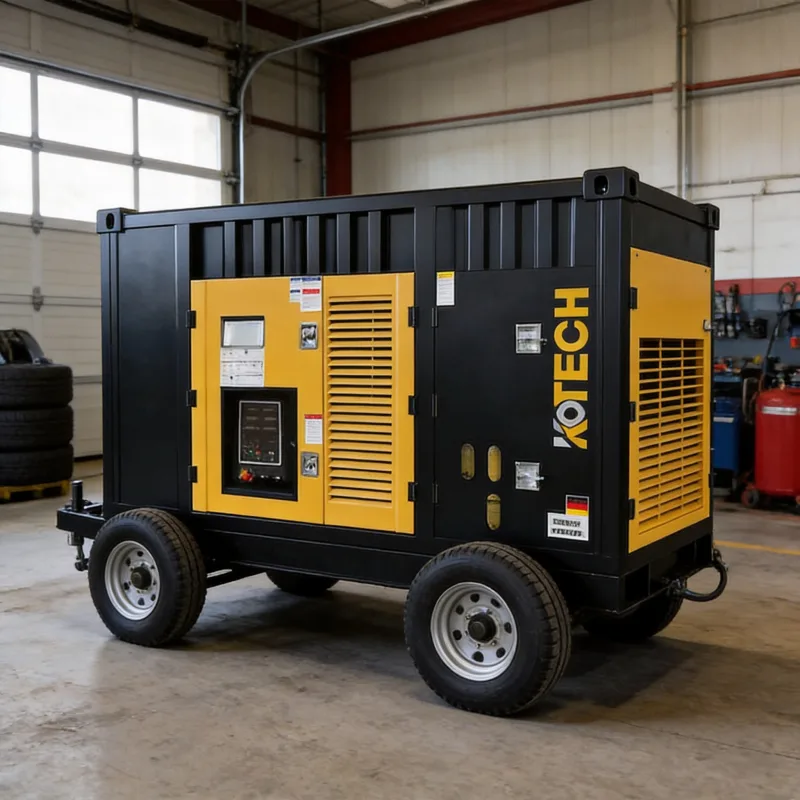 185 CFM Diesel Air Compressor for Tire Repair