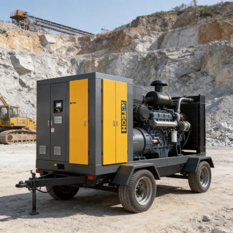 Affordable Mobile Diesel Screw Compressors for Quarry & Mining: Use Case Breakdown