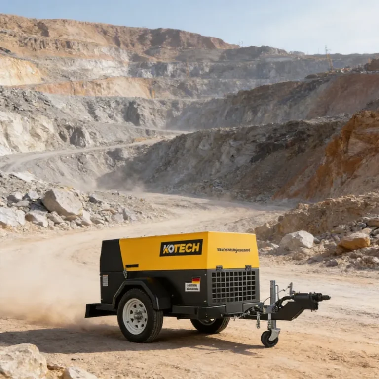 Diesel Air Compressors for Remote Mining