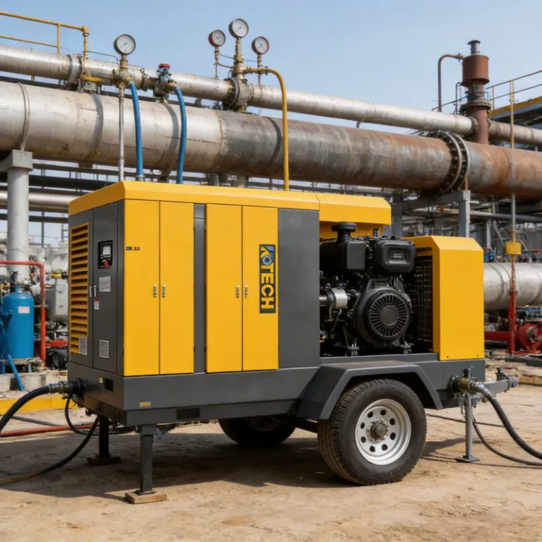Eco-Friendly Diesel Air Compressors for Pipeline Pressure Testing