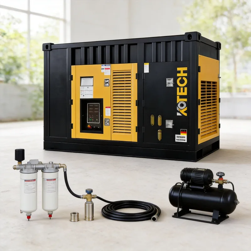 Fix Mining Diesel Air Compressor Pressure Drops