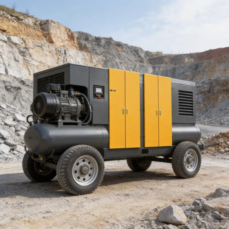 Mobile Diesel Air Compressor for Quarry & Mining for Beginners: Scenario Breakdown