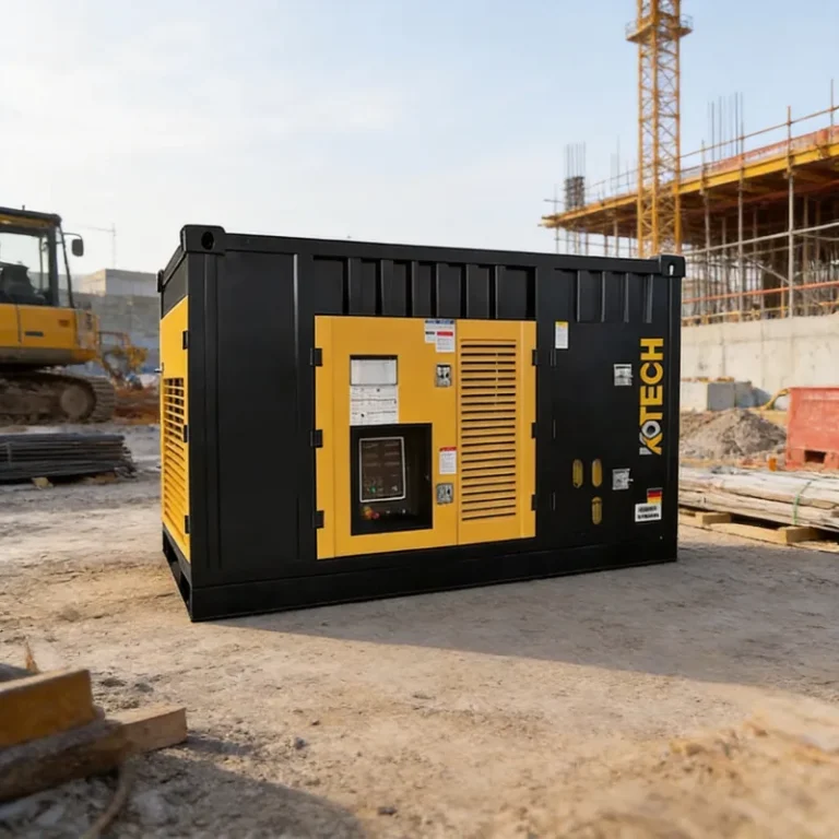 Quiet Operation: Diesel vs. Electric Air Compressors for Construction
