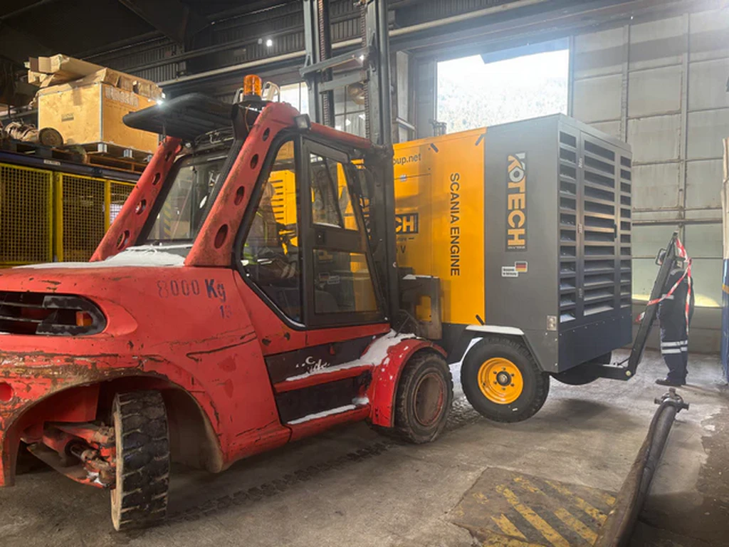 Portable Industrial Air Compressors for Remote Construction and Demolition