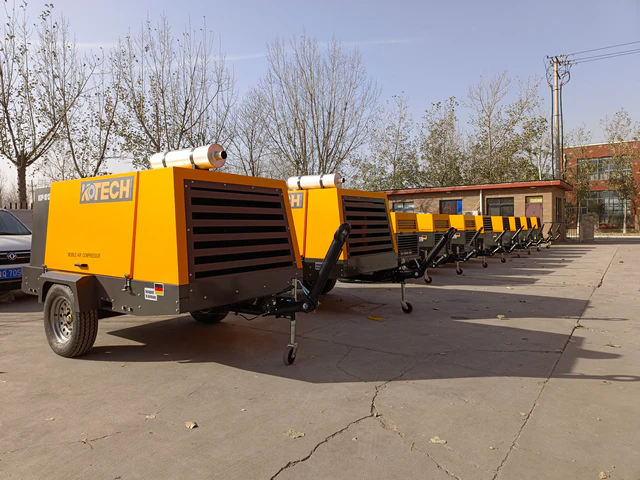 Portable Industrial Air Compressors for Mining and Quarrying Operations