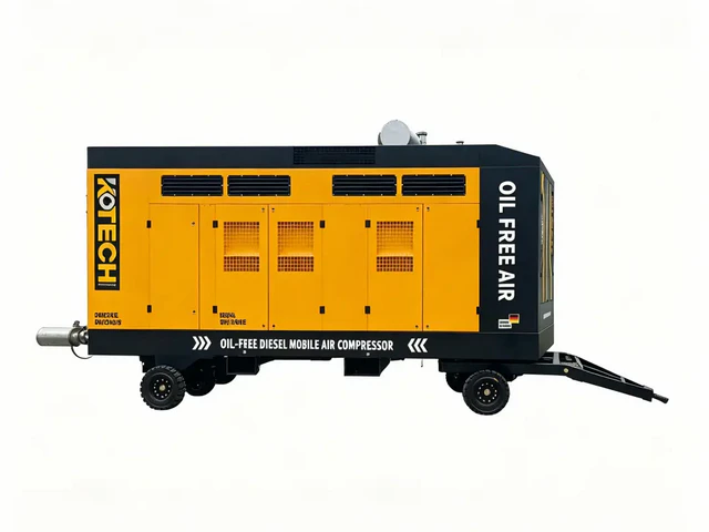 Key Features to Look for in Heavy-Duty Portable Industrial Compressors