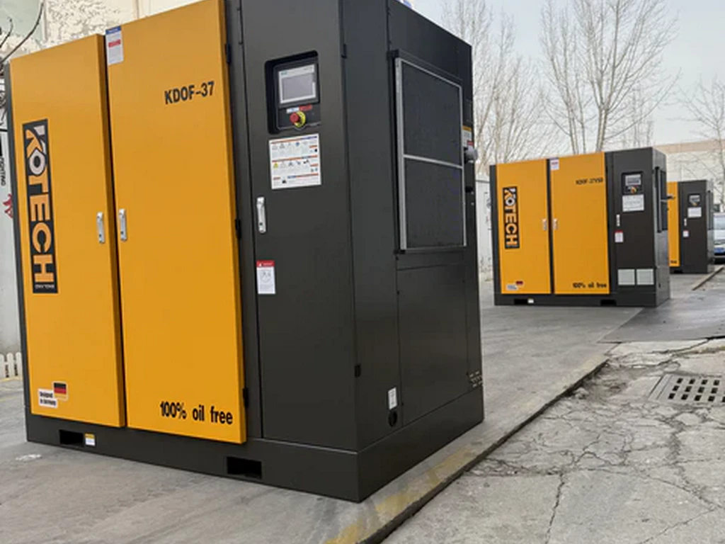 Rotary Screw Compressors with Integrated Air Dryers