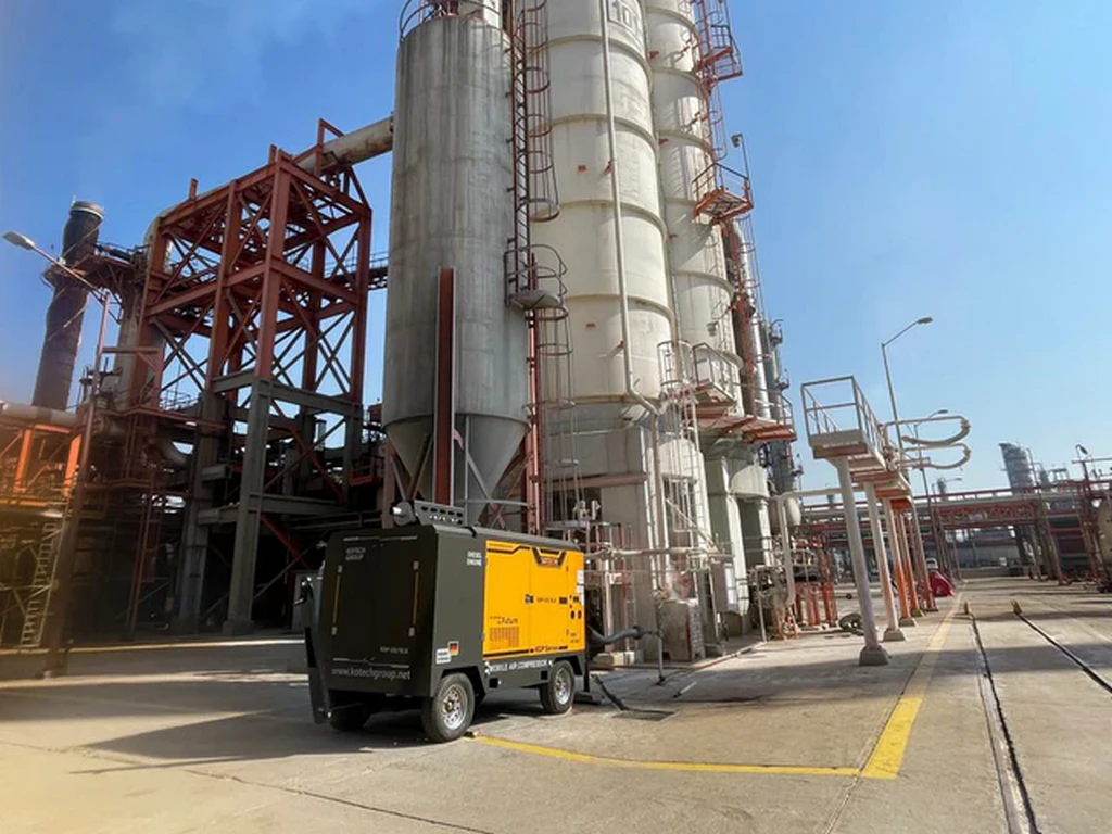 Heavy-Duty Portable Screw Compressors for Remote Sites